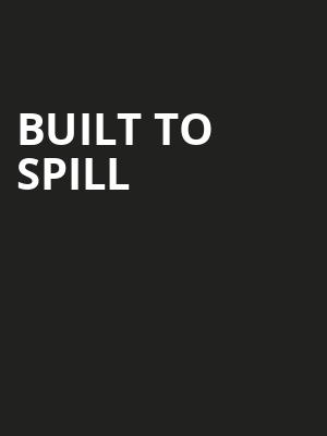 Built To Spill, Vinyl Music Hall, Pensacola